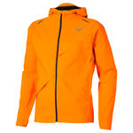Ropa Mizuno Mizuno Tech Thermal Charge Chaqueta para correr Hombres-naranja
