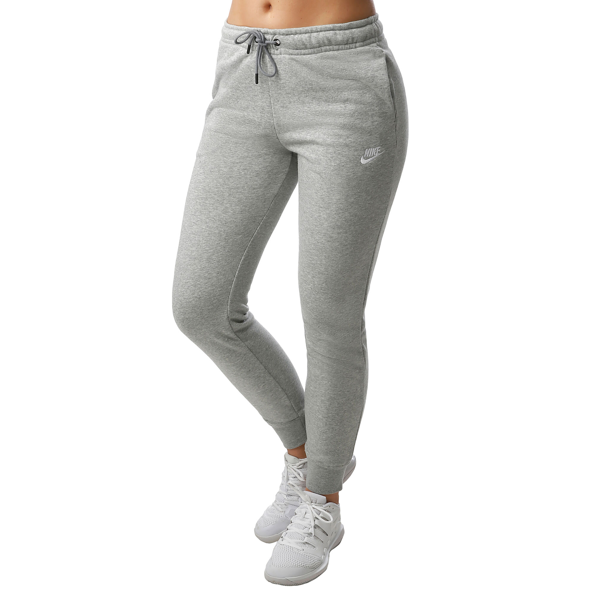 Nike Sportswear Essential Pantalón De Entrenamiento Mujeres Gris