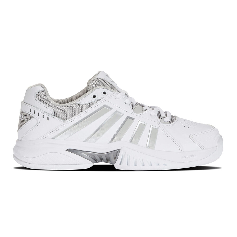 K-Swiss Receiver Zapatilla para pista cubierta Mujeres - blanco, plateado