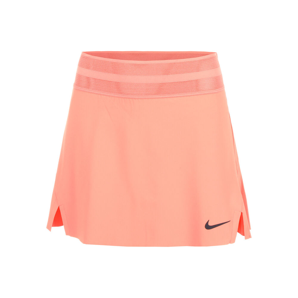 Nike Dri-Fit Slam Falda Mujeres - coral,