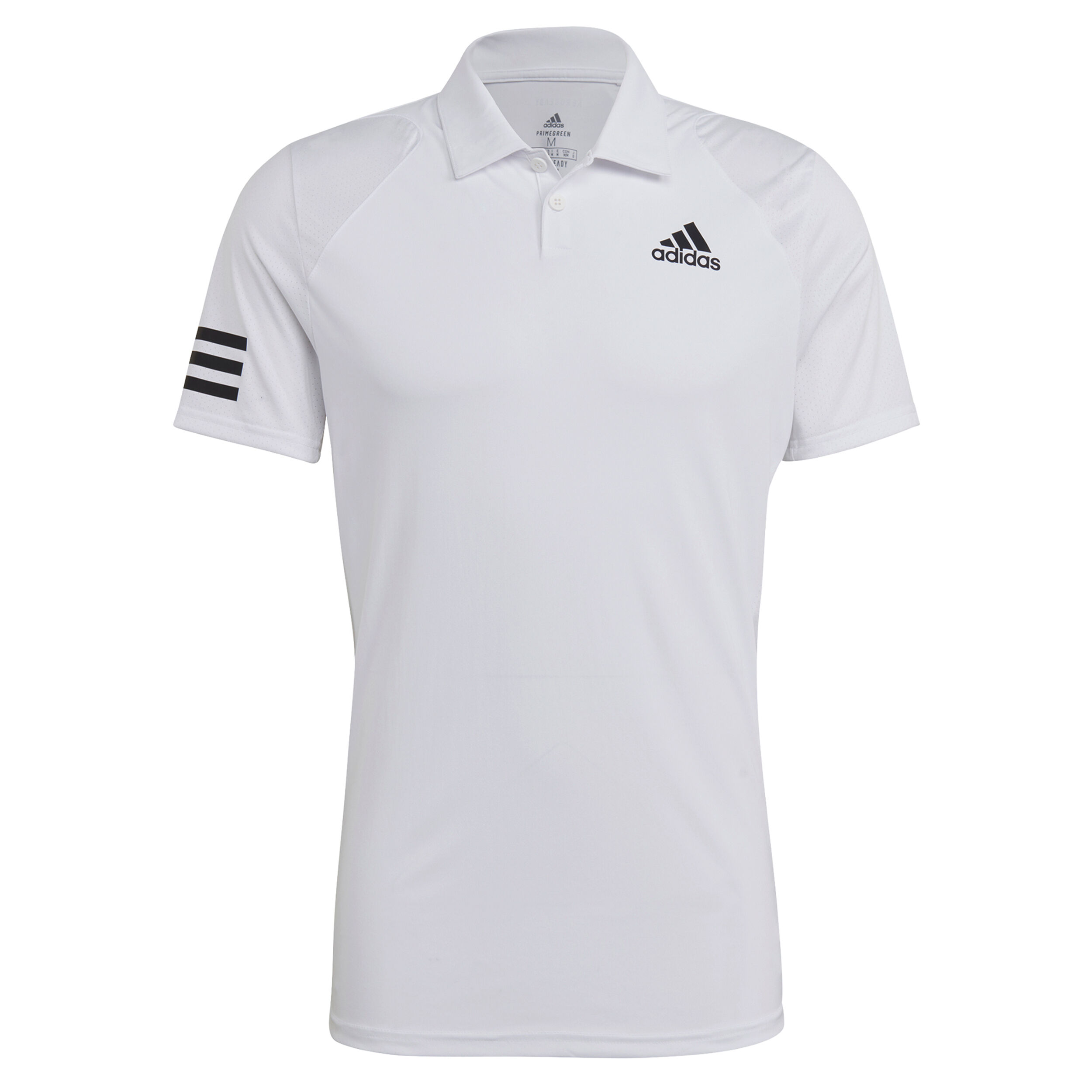Buy adidas Club 3 Stripes Polo Hombres Blanco Negro online