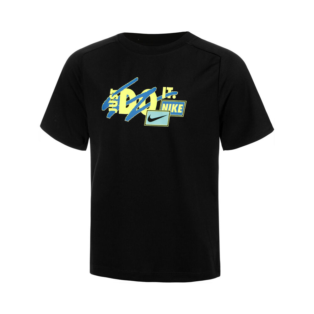 Nike Dri-Fit Multi GX Camiseta De Manga Corta Chicos-Negro