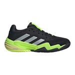 Zapatillas de tenis adidas adidas Barricade 13 Zapatilla Tierra Batida Hombres-Negro,Lima