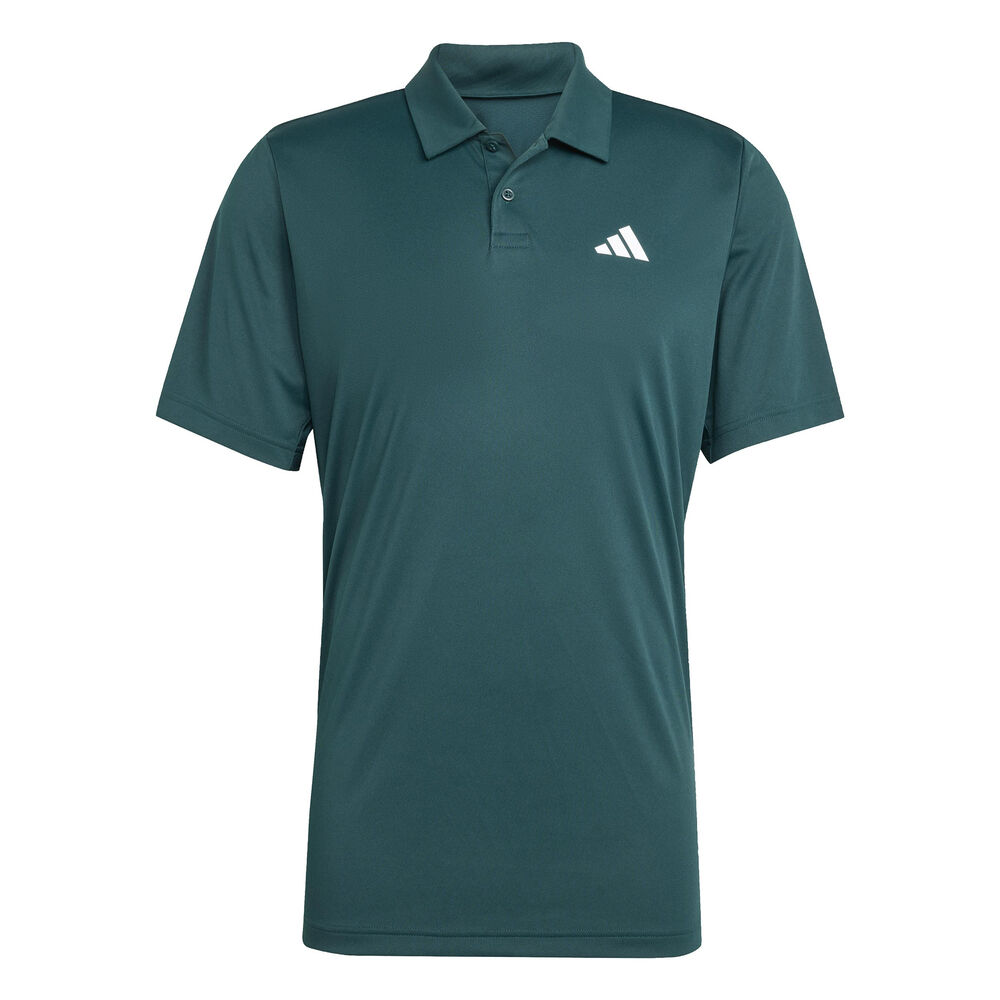 adidas Club Polo Hombres-Verde Oscuro