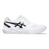 Gel-Dedicate 8 Zapatilla Tierra Batida Hombres-Blanco,Negro