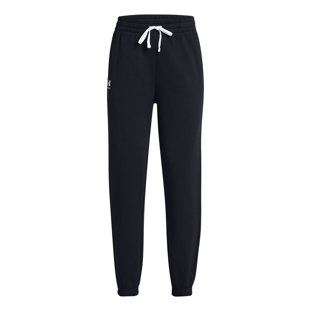 Under Armour Rival Terry Pantalón De Entrenamiento Mujeres-Negro,Blanco