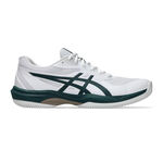 Zapatillas de tenis ASICS ASICS Game FF Clay Zapatilla Tierra Batida Hombres-Blanco,Verde Oscuro