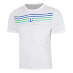 Ropa Quiet Please Quiet Please Trainings Stripe Camiseta de manga corta Hombres - blanco, naranja