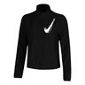 Swoosh Chaqueta Para Correr Mujeres-Negro