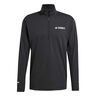 Terrex XPR Half-Zip Camiseta De Running Hombres-Negro