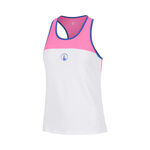 Ropa Quiet Please Quiet Please Racerback Camiseta de tirantes Chicas - rosa, blanco