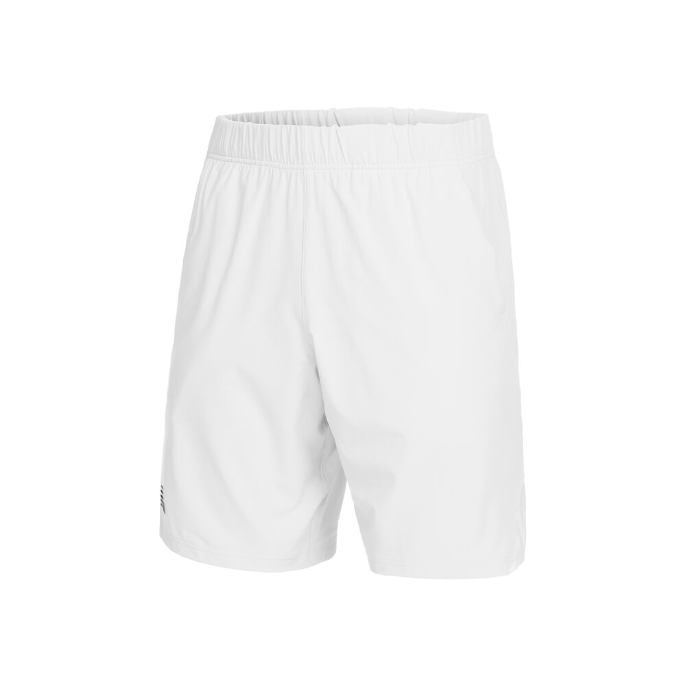 new balance tournament 9in shorts hombres - blanco