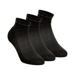 Ropa Craft Craft Core Dry Mid Calcetines Para Correr Pack De 3-Negro