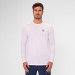Ropa BIDI BADU BIDI BADU Crew Roundneck Camiseta De Manga Larga Hombres-Blanco