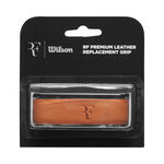 Grips Wilson Wilson RF Leather Replacement Grip Pack De 1-Marr&oacute;n