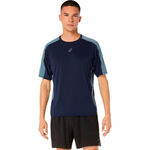 Ropa ASICS ASICS Fujitrail Elite Camiseta de running Hombres-azul oscuro, gris