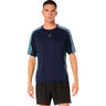 Fujitrail Elite Camiseta de running Hombres-azul oscuro, gris