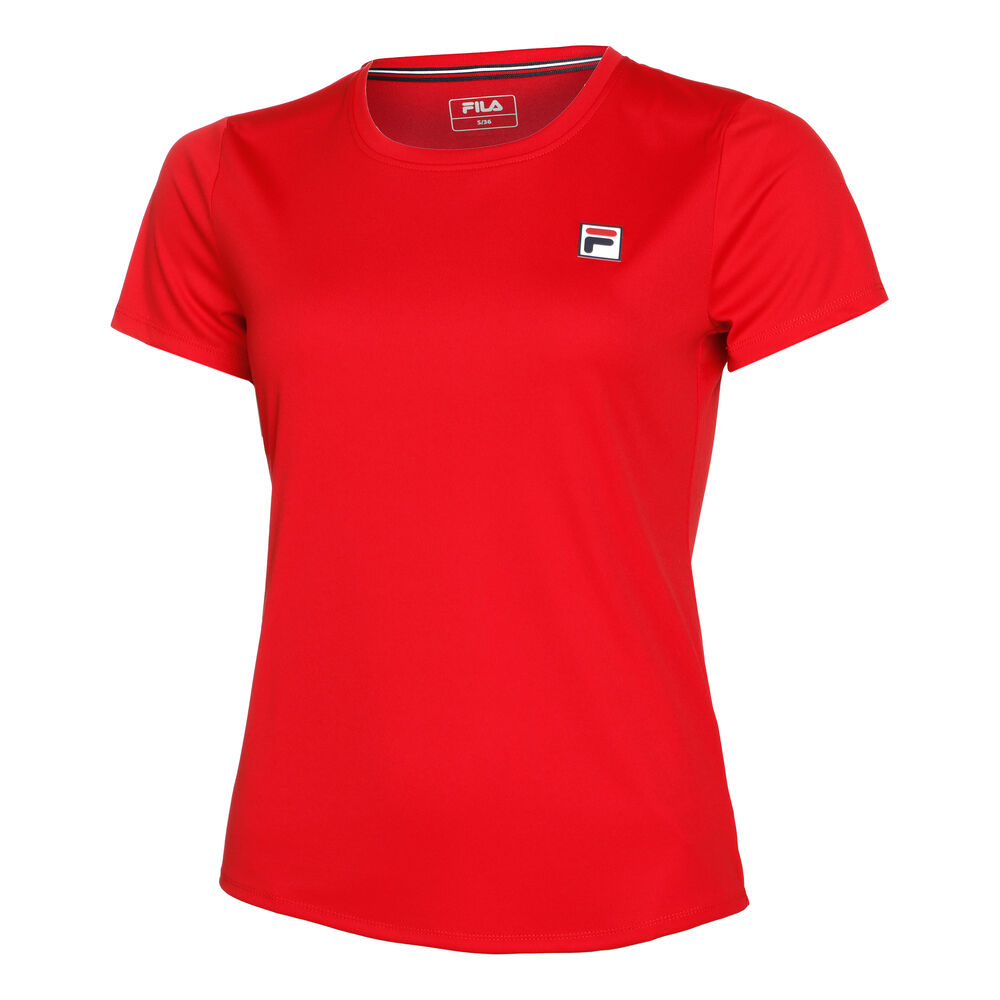 Fila Leonie Camiseta De Manga Corta Mujeres - Rojo