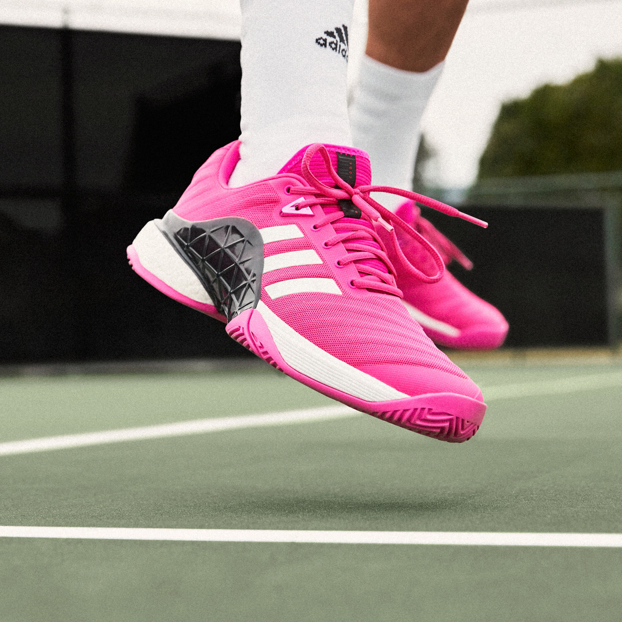 Barricade 2018 Boost Zapatilla Todas Las Superficies Hombres Rosa Blanco