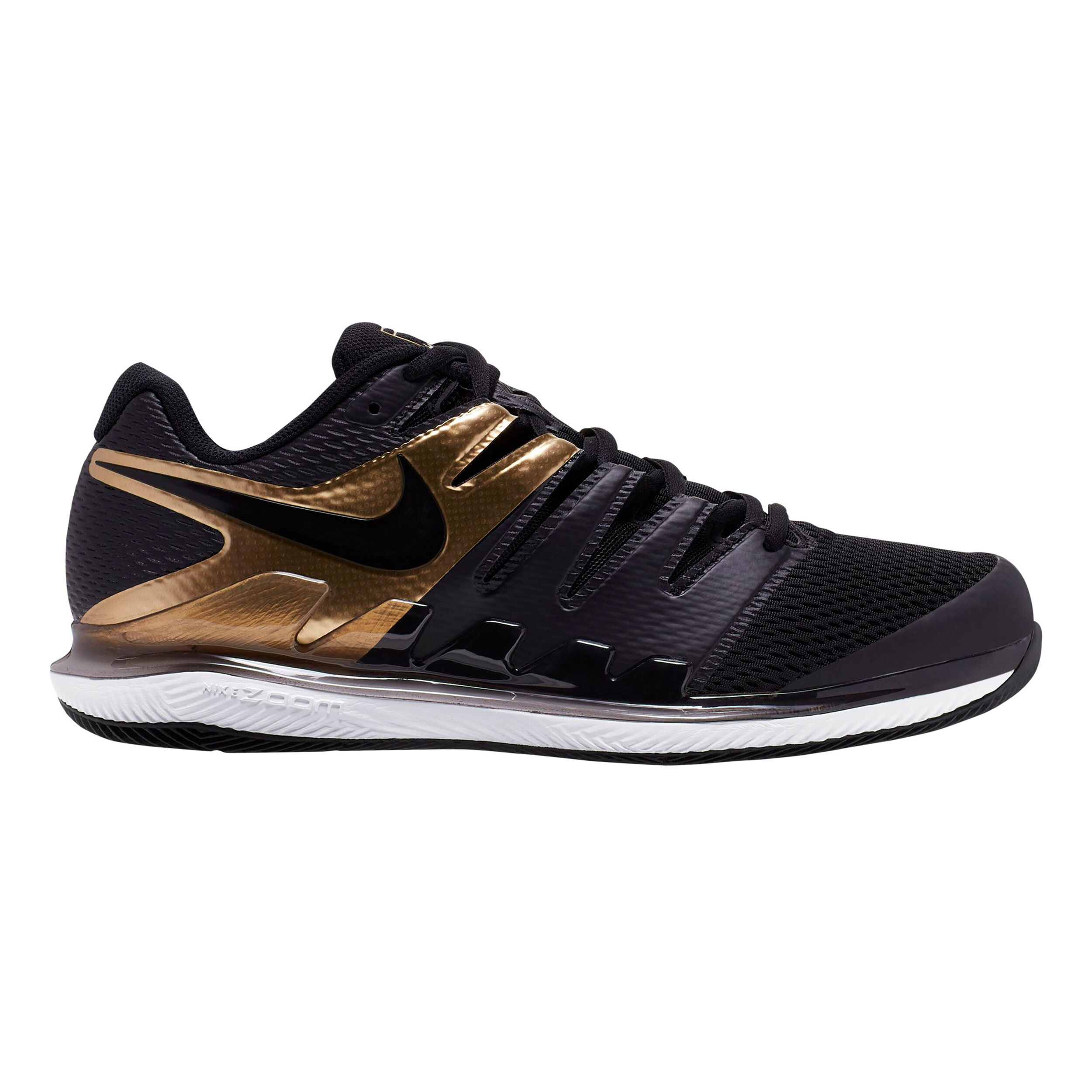 Buy Nike Air Zoom Vapor X Zapatilla Todas Las Superficies Hombres Negro Dorado online Tennis Point ES
