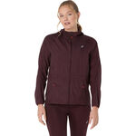 Ropa ASICS ASICS Road Packable Chaqueta Para Correr Mujeres-Rojo Oscuro