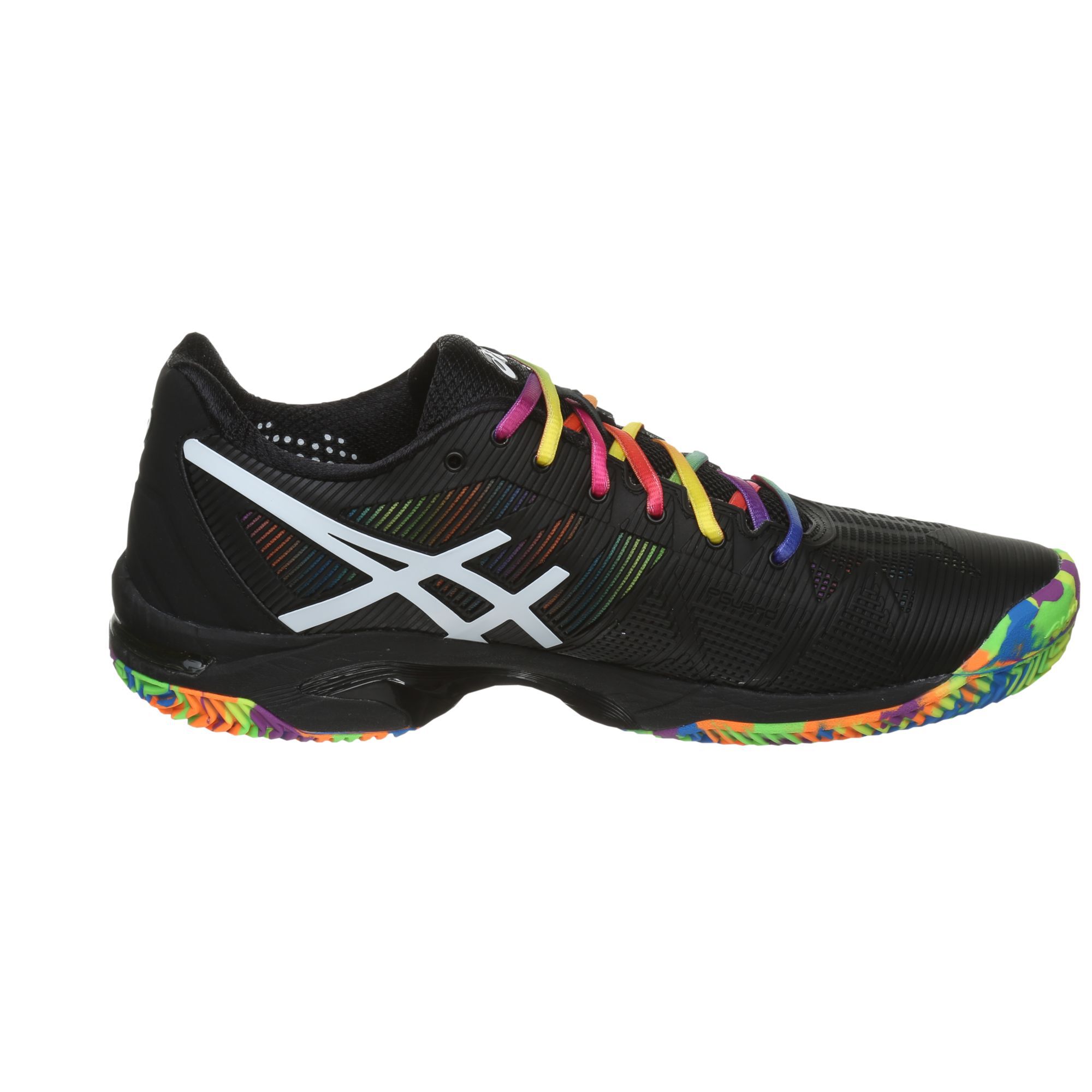 Buy ASICS Gel Solution Speed 3 Clay Zapatilla Tierra Batida Edicion Especial Hombres Negro Blanco online Tennis Point ES