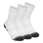 Ropa Under Armour Under Armour Performance Tech Crew Calcetines Deporte Pack De 3-Blanco