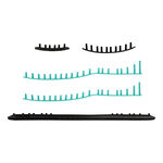 Accesorios para raquetas HEAD HEAD Prestige Boom Team 2024 Juego De Cintas Con Ojales-Negro,Verde