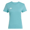 Adizero Essential Camiseta De Running Mujeres-Turquesa