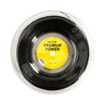 Cordajes De Tenis Tennis-Point Premium Power 220m black