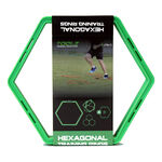Equipo de entrenamiento TOOLZ TOOLZ Agility Grid Kit Para Trabajo De Piernas-Verde