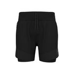 Ropa Odlo Odlo X-Alp Trail 6in 2in1 Pantalones Cortos Hombres-Negro