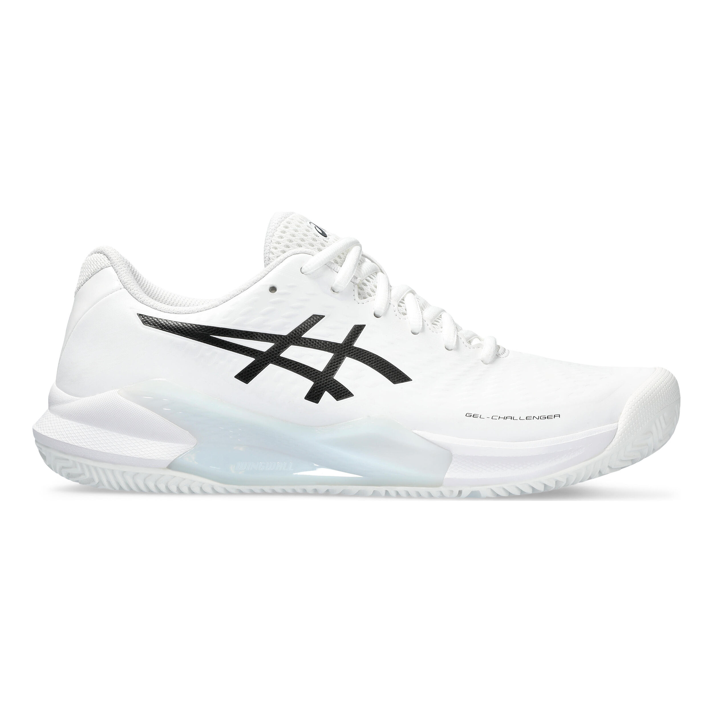 Buy ASICS Gel Challenger 14 Zapatilla Tierra Batida Hombres Blanco Negro online Tennis Point ES