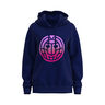 Colortwist Chill Sudadera con capucha Chicas - azul oscuro, 