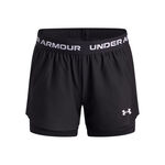 Ropa Under Armour Under Armour Tech Play Up 2in1 Shorts Chicas-Negro,Blanco