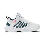 Zapatillas de tenis K-Swiss K-Swiss Court Express 2 Zapatilla Para Pista Cubierta Niños-Blanco,Color Petróleo