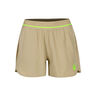 Wild Match 2in1 Shorts Mujeres-Beige,Verde Neón