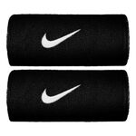 Ropa Nike Nike Swoosh Doublewide Cinta Para Sudor Pack De 2-Negro,Blanco