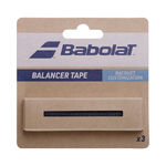 Accesorios para raquetas Babolat Babolat Balancer Tape 3x3 Cinta De Plomo-Negro
