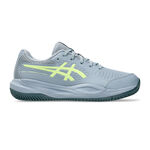 ASICS ASICS GEL-RESOLUTION X GS Zapatilla tierra batida Ni&ntilde;os-gris, lima