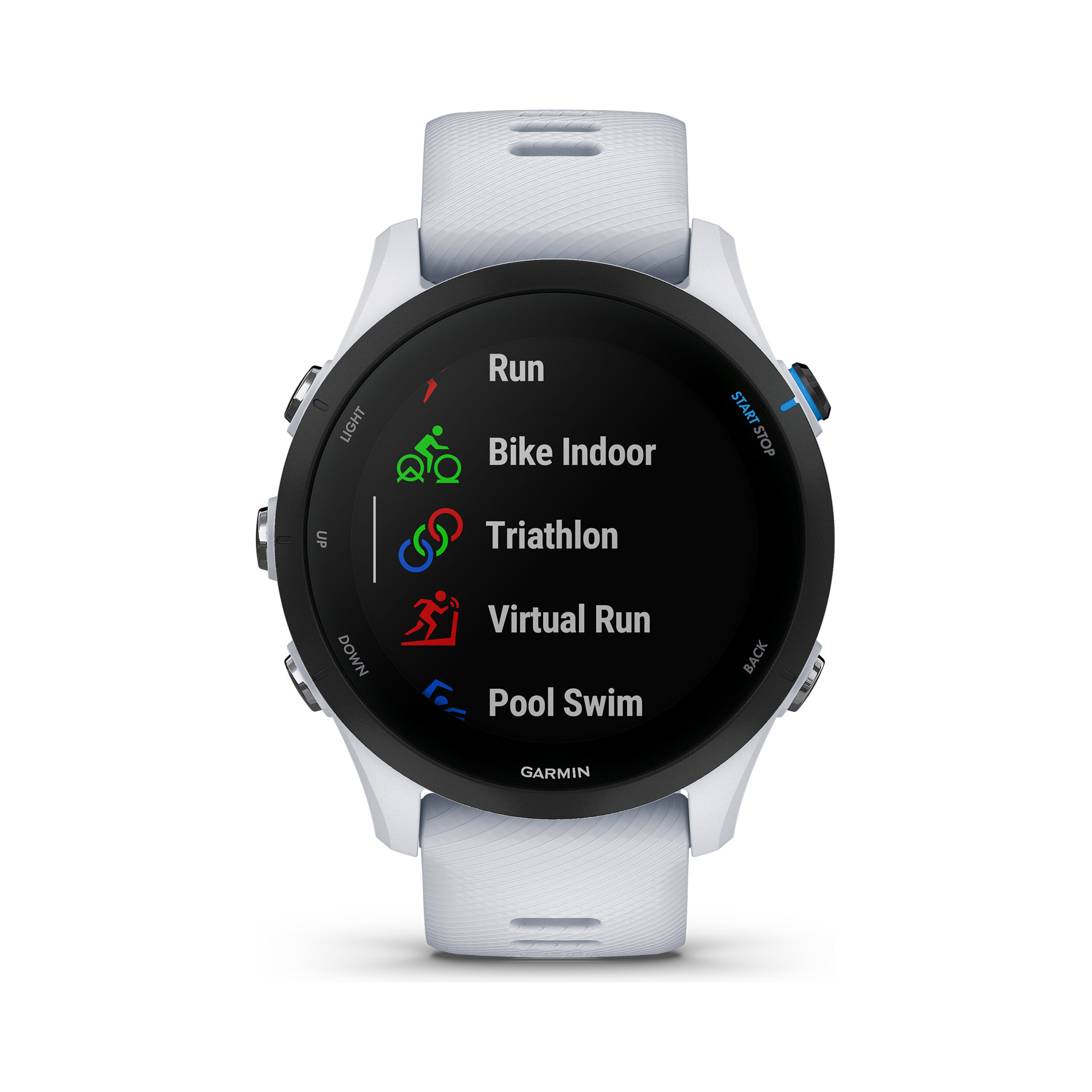 Buy Garmin Forerunner 255 Music Reloj Con Puls metro Blanco online