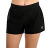 Crew 2.0 2in1 Shorts Mujeres-negro