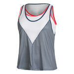 Ropa Lucky in Love Lucky in Love Royal Palm Layer Camiseta De Tirantes Mujeres-Azul,Blanco