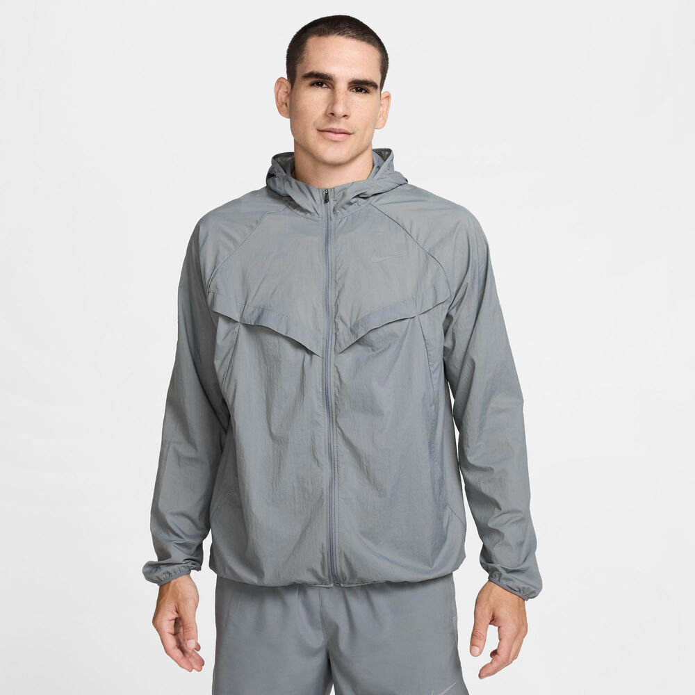 Nike Stride Jacket Chaqueta para correr Hombres-gris, plateado