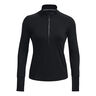 Qualifier Run Half-Zip Camiseta De Manga Larga Mujeres-Negro