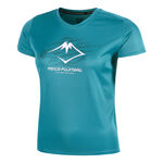 Ropa ASICS ASICS Fujitrail Logo Camiseta De Running Mujeres-Azul