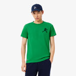 Ropa Lacoste Lacoste & Cap Camiseta de manga corta Hombres - verde