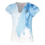 Ropa De Tenis BIDI BADU Watercolour V-Neck Tee