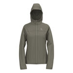 Ropa Odlo Odlo X-Alp Waterproof Chaqueta para correr Mujeres-caqui