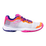 Zapatillas de pádel Babolat Babolat Jet Ritma Zapatilla De Pádel Mujeres-Blanco,Multicolor